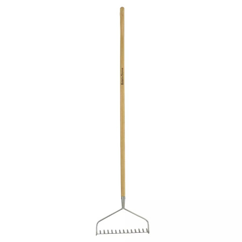 Kent & Stowe Stainless Steel Long Handled Soil Rake FSC 100%