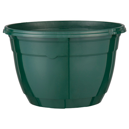 Teku Hanging Basket 25cm [5.0L] (Circular Pine Green) (No Hanger) (2760/P,60x46/N) - Each