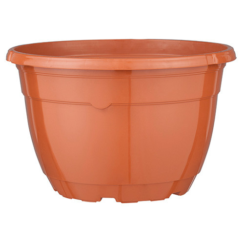 Teku Hanging Basket 25cm [5.0L] (Circular Terracotta) (No Hanger) (2760/P,60x46/N) - Each