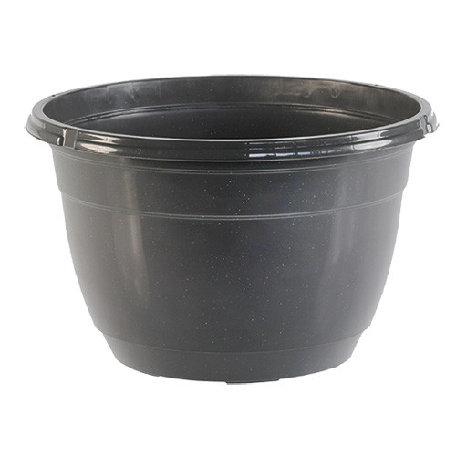 Teku Hanging Basket 27cm [6.0L] (Circular Anthracite) (No Hanger) (2208/P,48x46/N) - Each