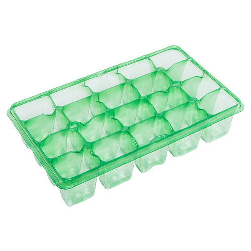 Modiform Hobby Tray 1466/20 (Transparent Green R-PET) (7200/P) - Each