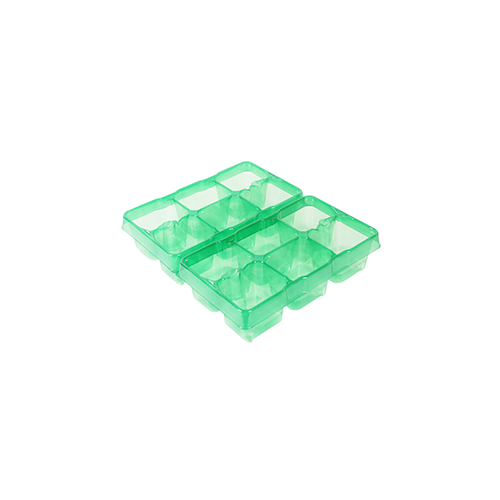 Modiform Endpack 2x6 (16/Shelf) (Transparent Green R-PET) (3480/P) - Each