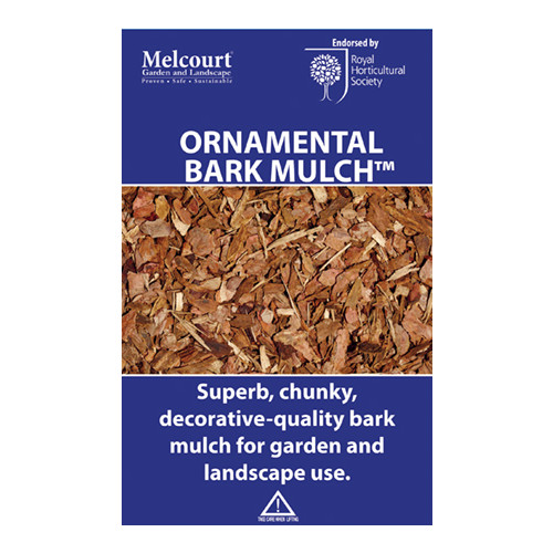 Melcourt Ornamental Bark Mulch [60L] (50/P) - Each
