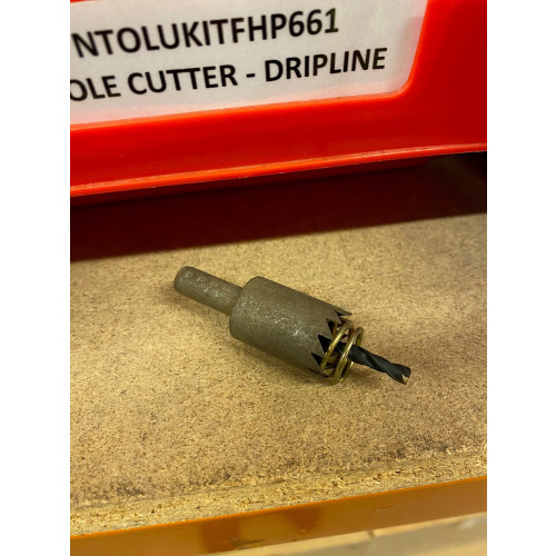 Hole Cutter for Dripline Starter