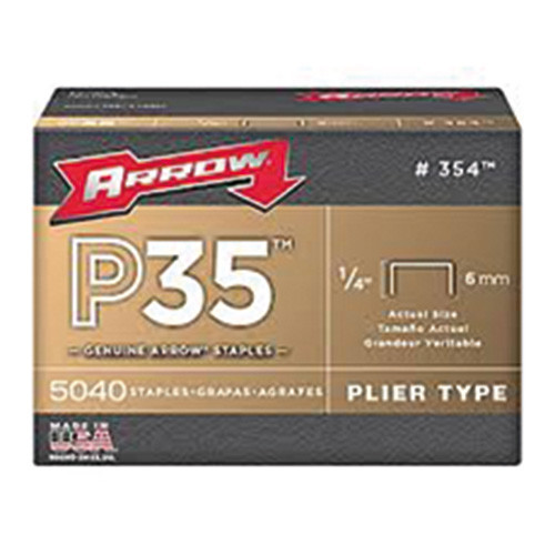 P35 Arrow Staples 6mm 1/4" (5,040)