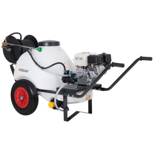 Comet Barrow Sprayer 120L Tank 11.9LPM 15bar 20m Hose and Reel c/w Twin Diaphragm Pump