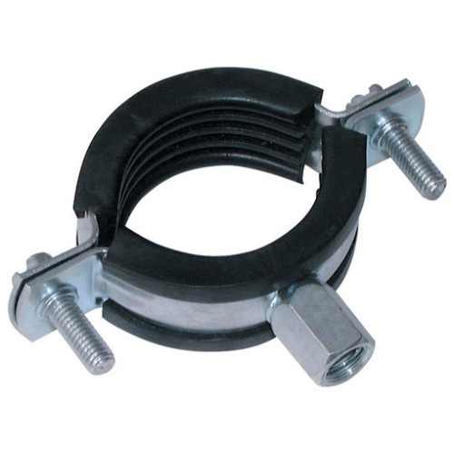 Pipe Clip Rubber Lined 35mm/1" (32-36mm)