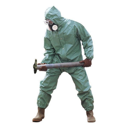 Chemical Resistant Boiler Suit GREEN Sz L