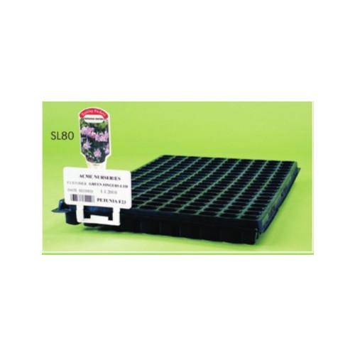 8cm Tray Label White - Box of 100