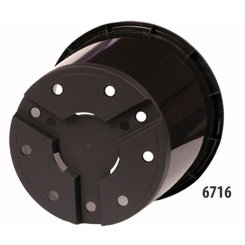 Soparco SD Large PP Container Pot SMH [15.0L] (Black 01) (330/P,22x15/N) - Each