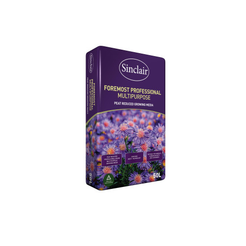 Sinclair Foremost Multipurpose Compost Peat Reduced [50L] (75/P) - Each