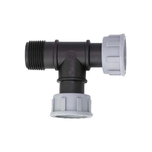 Manifold Swivel Tee 1"(2xF) x 1"(M)