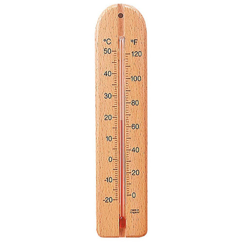 Tildenet Wooden Wall Thermometer (T11)