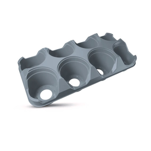 Teku TT2653-13/8AZ Low Shuttle Tray (Circluar Grey) (1440/P,24x60/S) - Each