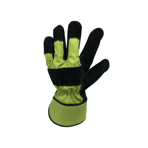 Spear & Jackson Kew Thermal Lined Rigger Gloves (Green & Black) Sz L
