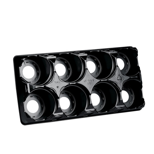 Teku TT2653-13/8STD High Shuttle Tray (Black) (1392/P,24x58/S)) - Each