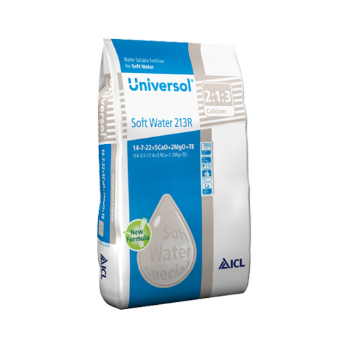 Universol Soft Water 213R (NPK 14-07-22+5CaO+2MgO+TE) [25kg] (48/P) - Bag