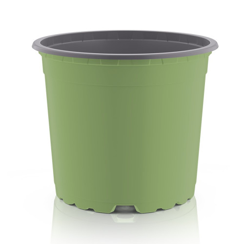 Teku VCG/L Light Pot 5&Acirc;&deg; 9cm [0.29L] (Circular Trend-Green/Grey) (39600/P,11x3600/B) - Each