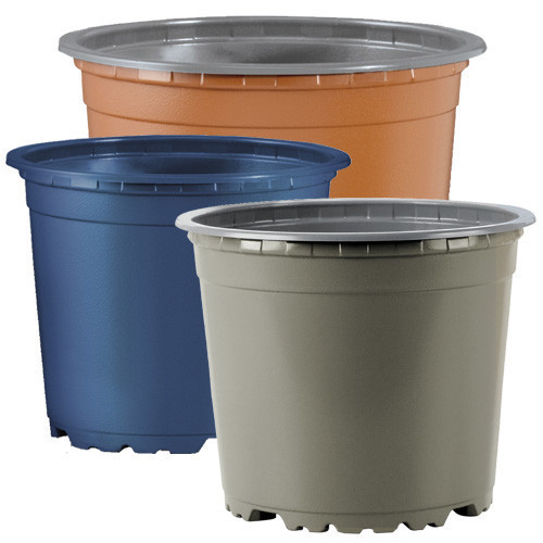 Teku VCG/L Light Pot 5&Acirc;&deg; 9cm [0.29L] (Circular Terracotta/Grey) (39600/P,11x3600/B) - Each