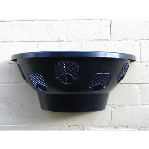 Plantopia 20" Wall Basket (Black) (560/P,28x20/B) - Each