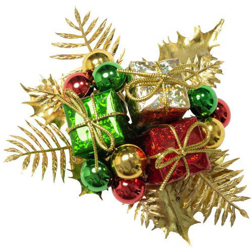 [09] Holly Pick and Gift Box (Multi-Colour)- Pack of 12