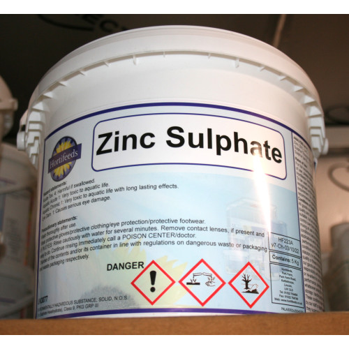 Zinc Sulphate (24% Zn) [5kg] - Bucket