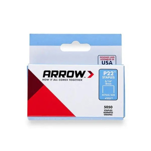P22 Arrow Staples 5/16" (5,000)