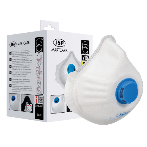 JSP M32 FFP3 Valved Mask - Box of 10