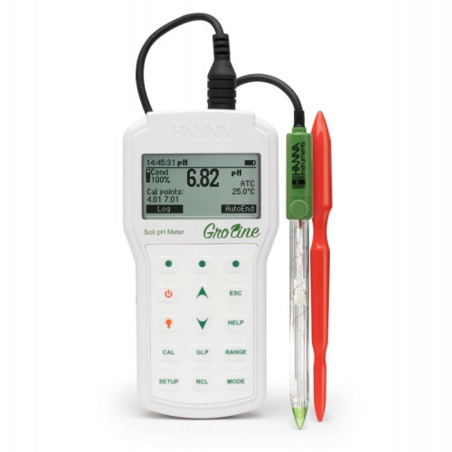 Professional pH and Temperature Meter for Soil - Groline