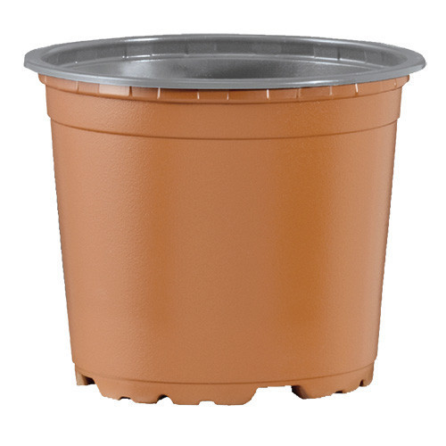 Teku VCG/L Light Pot 5&Acirc;&deg; 10.5cm [0.46L] (Circular Terracotta/Grey) (21560/P,11x1960/B) - Each