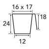 Modiform Multi-Cell Propagation Tray 360 Cells (Black) (1920/P) - Each