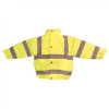 Hi - Viz Padded Bomber Jacket YELLOW