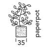 Modiform Plug Tray 84 Cells (Black) Paperpot (1680/P) - Each