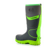 Buckler BBZ8000 S5 Neoprene WP Safety [Grey with Hi Vis Green] Sizes 3-13