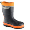 Buckler BBZ6000 S5 Neoprene WP Safety [Blue with Orange Trim]