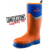 Buckler BBZ6000 S5 Neoprene WP Safety [Orange with Blue Trim] Sizes 5-13