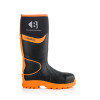 Buckler BBZ8000 S5 Neoprene WP Safety [Black with Hi Vis Orange] Sizes 3-13