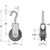 Small Vent Pulley