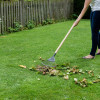 Kent & Stowe Carbon Steel Long Handled Lawn/Leaf Rake FSC 100%