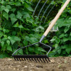 Kent & Stowe Carbon Steel Long Handled Soil Rake FSC 100%