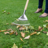 Kent & Stowe Stainless Steel Long Handled Lawn/Leaf Rake FSC 100%